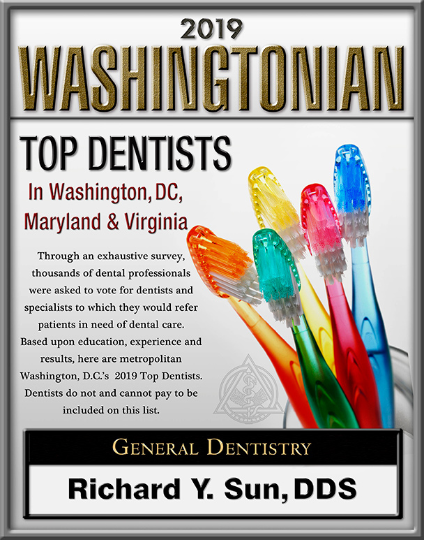 2019 Washingtonian Magazine - Top Dentists